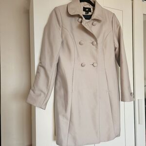 H&M Cream Trench Coat